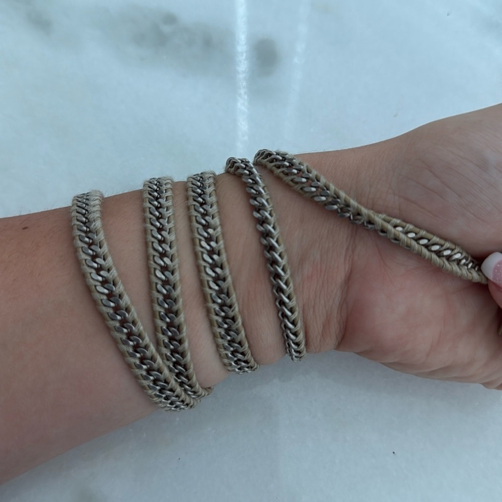Chan Luu mix wrap bracelet
